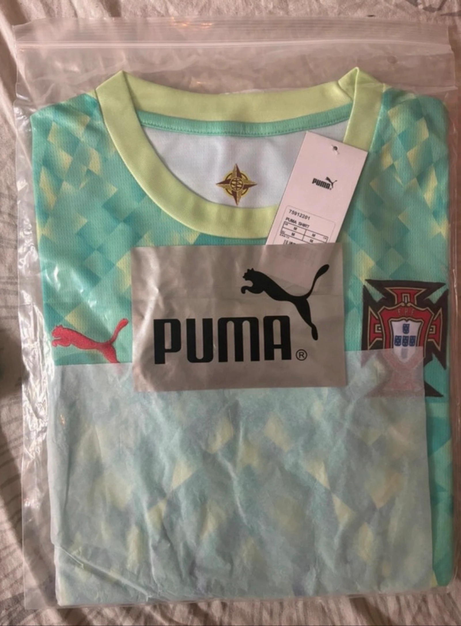 Camiseta de Portugal turquesa – photo 3
